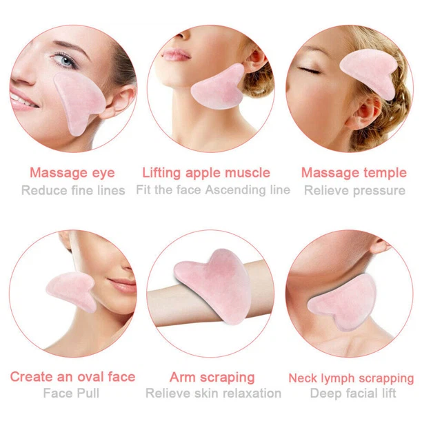 how to gua sha face and neck