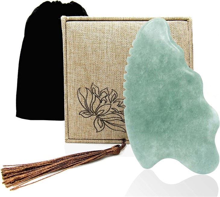 Comb Edge Gua Sha -kivet kehon lihasten rentouttamiseen