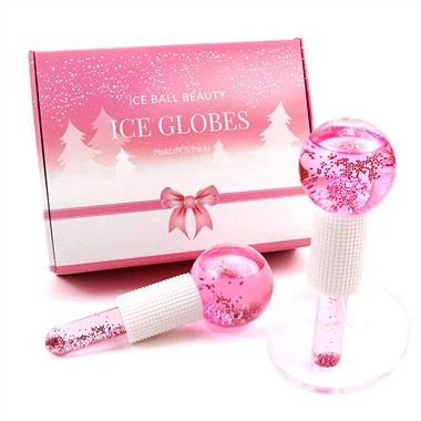 Vaaleanpunainen glitter jääjäähdytyspaikkoja