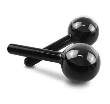 Musta väri Cool Roller Ice Globes kasvohierontaan