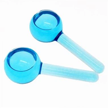 Jääpallot silmille Kasvohieronta