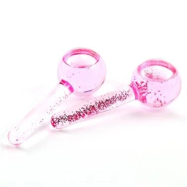 Glitter Pink Beauty -työkalu kasvojen jäähdytyspallot