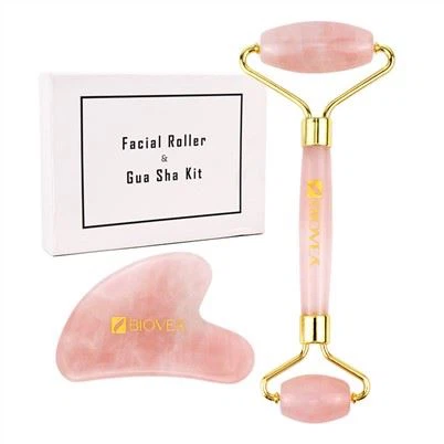 Oikea Jade Roller ja Gua Sha Set