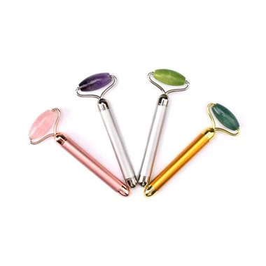 Kannettava Vibration Jade Massage Pure Gold Bar
