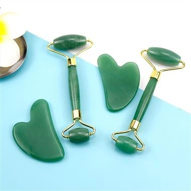 Spa -luokan kasvorulla Gua Sha -hierontatyökalusetti