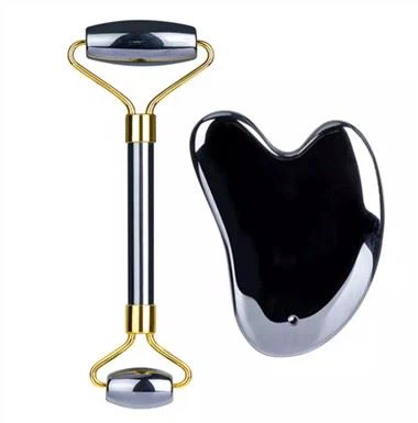 Terahertz Face Roller ja Gua Sha Set
